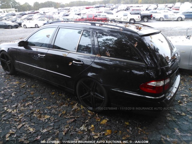 WDBUH65J04A455315 - 2004 MERCEDES-BENZ E 320 BLACK photo 3