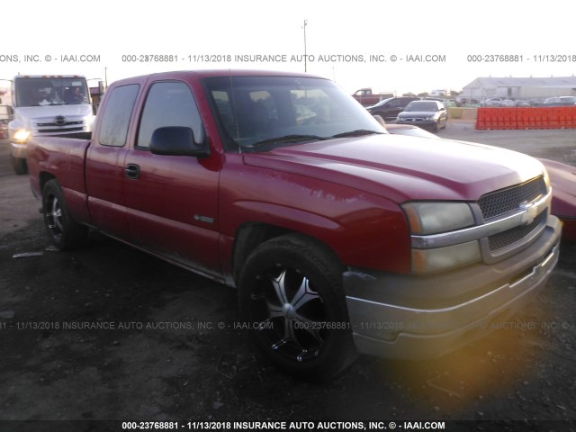 2GCEC19X531384921 - 2003 CHEVROLET SILVERADO C1500 RED photo 1