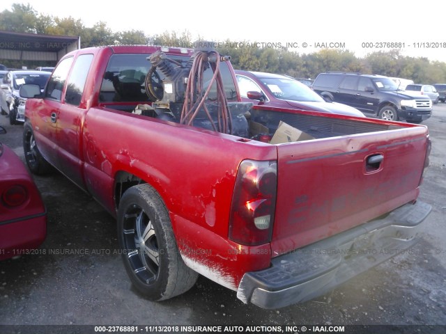 2GCEC19X531384921 - 2003 CHEVROLET SILVERADO C1500 RED photo 3