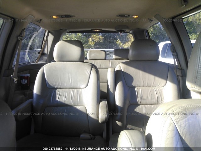 2HKRL18912H519782 - 2002 HONDA ODYSSEY EXL GOLD photo 8