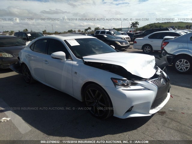 JTHBA1D28G5017230 - 2016 LEXUS IS 200T WHITE photo 1