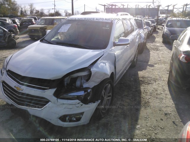 2GNFLGE30H6284012 - 2017 CHEVROLET EQUINOX PREMIER WHITE photo 2