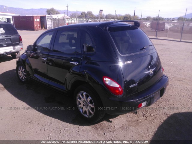 3A8FY68B77T512002 - 2007 CHRYSLER PT CRUISER LIMITED BLACK photo 3