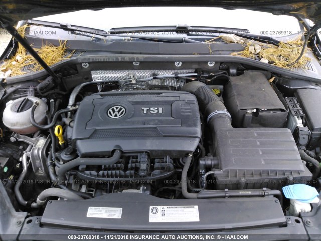 3VWA17AU4GM521738 - 2016 VOLKSWAGEN GOLF SPORTWAGEN S BLACK photo 9