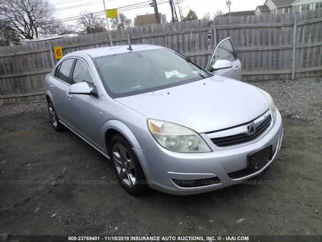 1G8ZS57B59F108950 - 2009 SATURN AURA XE SILVER photo 1