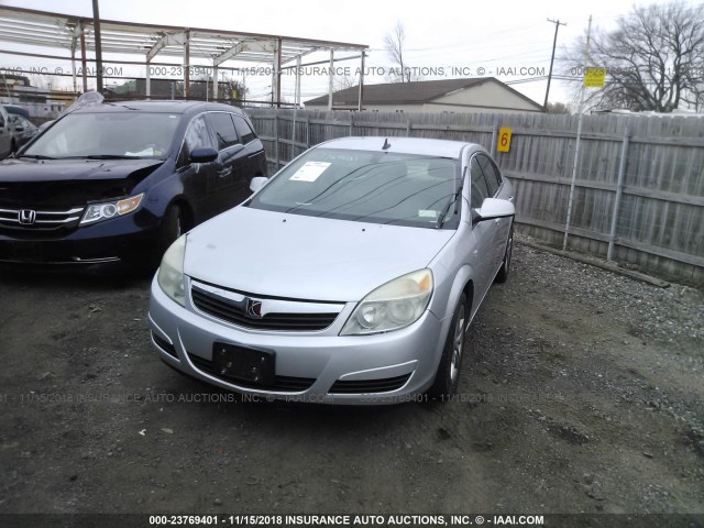 1G8ZS57B59F108950 - 2009 SATURN AURA XE SILVER photo 6