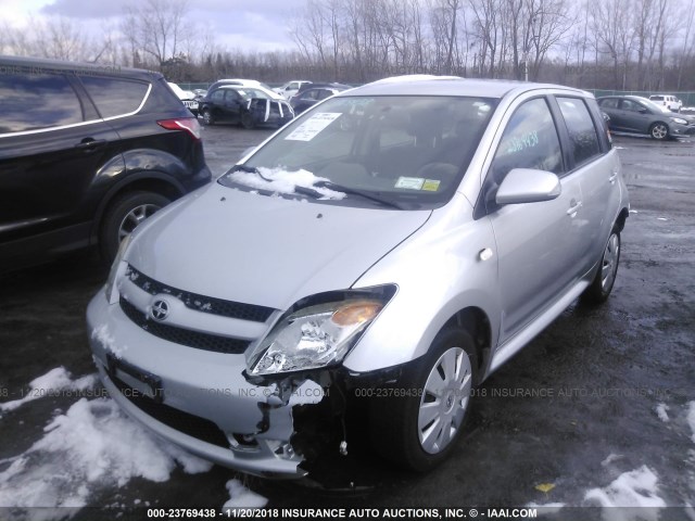 JTKKT624565007517 - 2006 TOYOTA SCION XA GRAY photo 2