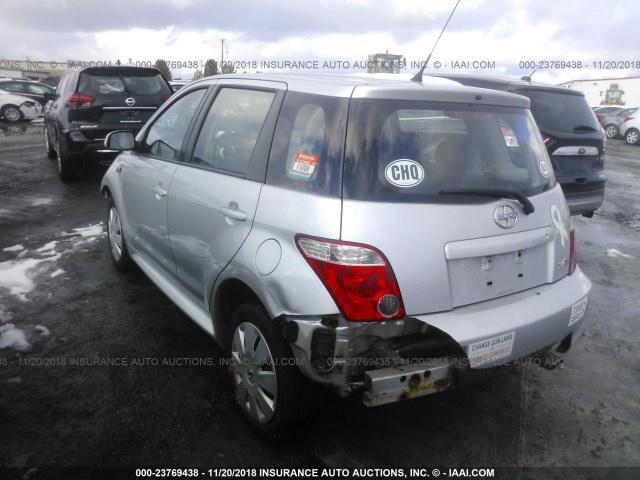 JTKKT624565007517 - 2006 TOYOTA SCION XA GRAY photo 3