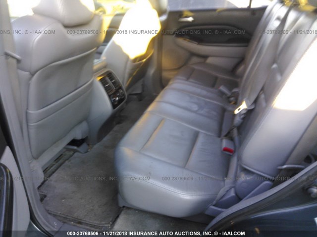 2HNYD18946H527313 - 2006 ACURA MDX TOURING GRAY photo 8