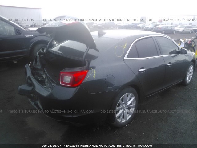 1G11F5SL1FF227431 - 2015 CHEVROLET MALIBU LTZ 灰色 照片 4