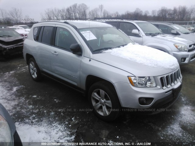 1J4NT1FB6BD289273 - 2011 JEEP COMPASS SPORT GRAY photo 1