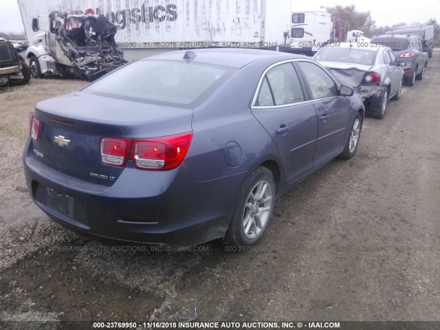 1G11C5SL9EF241861 - 2014 CHEVROLET MALIBU 1LT 蓝色 照片 4