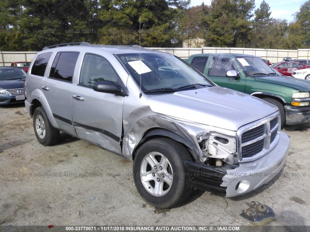 1D4HD48N96F106339 - 2006 DODGE DURANGO SLT SILVER photo 1