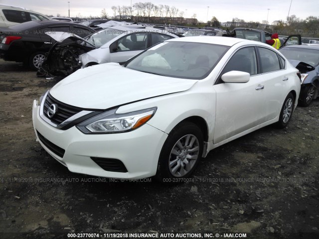 1N4AL3APXJC299379 - 2018 NISSAN ALTIMA 2.5/S/SV/SL/SR WHITE photo 2