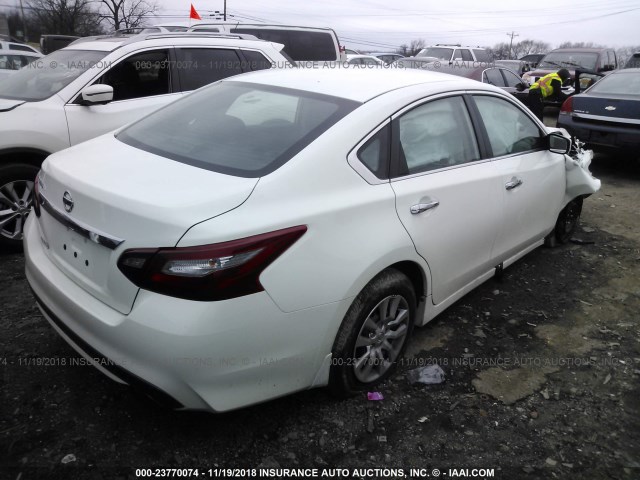 1N4AL3APXJC299379 - 2018 NISSAN ALTIMA 2.5/S/SV/SL/SR WHITE photo 4