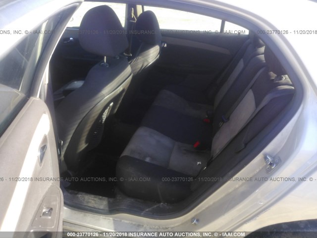1G1ZB5EBXAF153081 - 2010 CHEVROLET MALIBU LS BEIGE photo 8