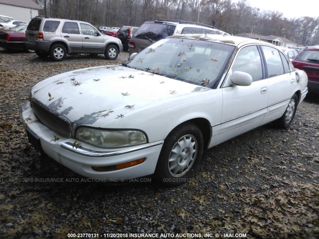 1G4CW52K9W4643841 - 1998 BUICK PARK AVENUE  WHITE photo 2