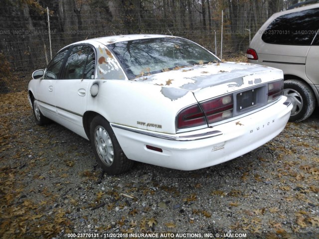 1G4CW52K9W4643841 - 1998 BUICK PARK AVENUE  WHITE photo 3