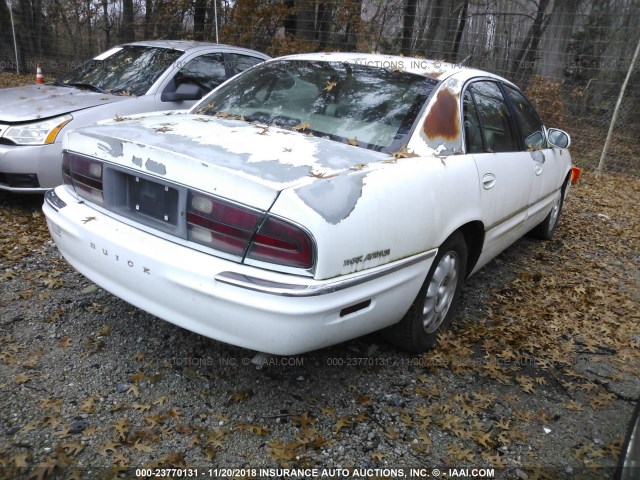 1G4CW52K9W4643841 - 1998 BUICK PARK AVENUE  WHITE photo 4