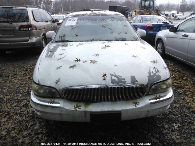 1G4CW52K9W4643841 - 1998 BUICK PARK AVENUE  WHITE photo 6