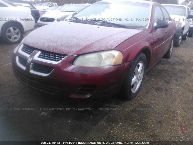 1B3EL46XX5N693423 - 2005 DODGE STRATUS SXT RED photo 6