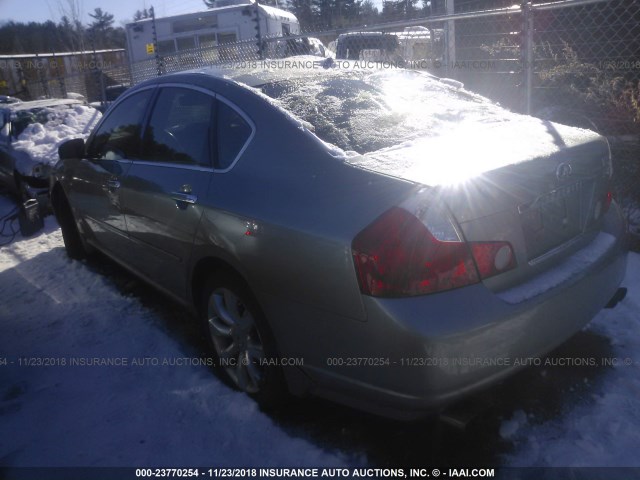 JNKAY01F77M458054 - 2007 INFINITI M35 SPORT SILVER photo 3