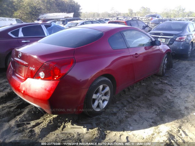 1N4AL24E18C105479 - 2008 NISSAN ALTIMA 2.5S RED photo 4