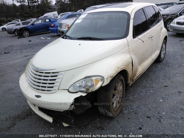 3A8FY68B26T326219 - 2006 CHRYSLER PT CRUISER LIMITED WHITE photo 2