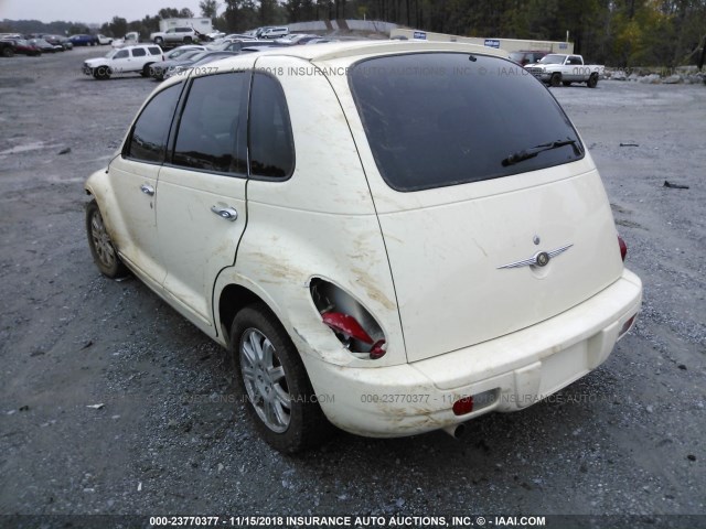 3A8FY68B26T326219 - 2006 CHRYSLER PT CRUISER LIMITED WHITE photo 3