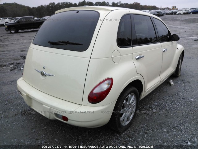 3A8FY68B26T326219 - 2006 CHRYSLER PT CRUISER LIMITED WHITE photo 4