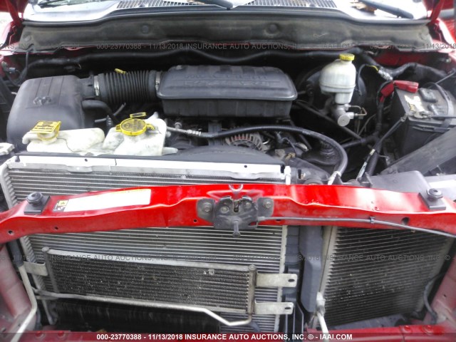 1D7HA18P17J633642 - 2007 DODGE RAM 1500 ST/SLT 红色 照片 10
