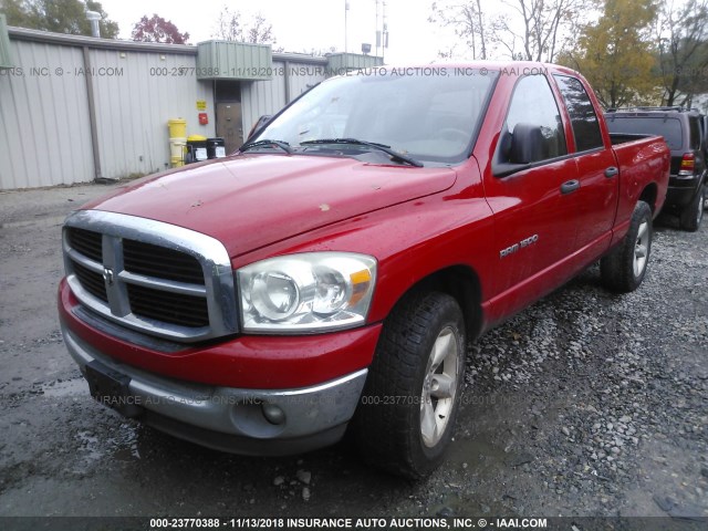 1D7HA18P17J633642 - 2007 DODGE RAM 1500 ST/SLT 红色 照片 2