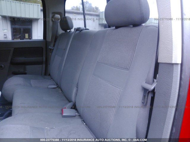 1D7HA18P17J633642 - 2007 DODGE RAM 1500 ST/SLT 红色 照片 8