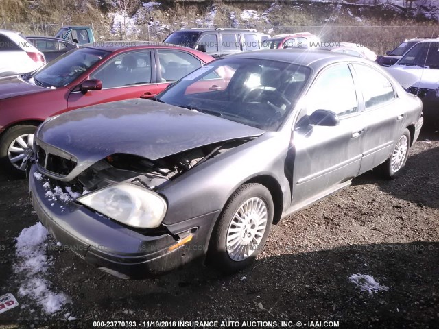 1MEFM50U44A622193 - 2004 MERCURY SABLE GS GRAY photo 2