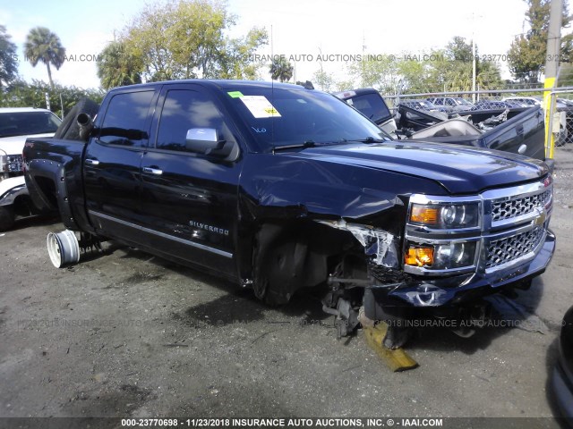 3GCUKSEJ3EG474441 - 2014 CHEVROLET SILVERADO K1500 LTZ BLACK photo 1