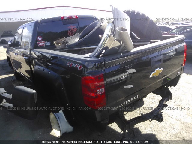 3GCUKSEJ3EG474441 - 2014 CHEVROLET SILVERADO K1500 LTZ BLACK photo 3