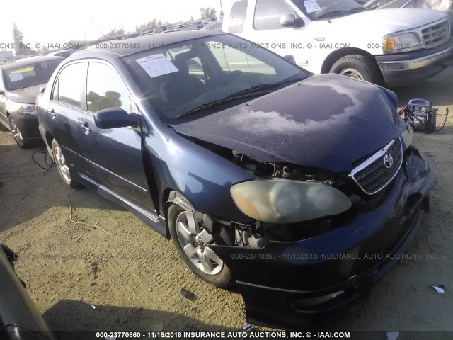 1NXBR32E85Z429553 - 2005 TOYOTA COROLLA CE/LE/S BLUE photo 1