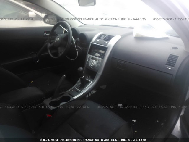 JTKDE177950008545 - 2005 TOYOTA SCION TC 银色 照片 5