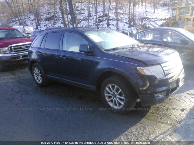 2FMDK48C09BA97225 - 2009 FORD EDGE SEL BLACK photo 1