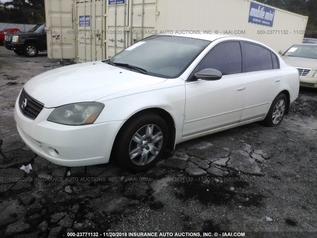 1N4AL11D66N317320 - 2006 NISSAN ALTIMA S/SL WHITE photo 2