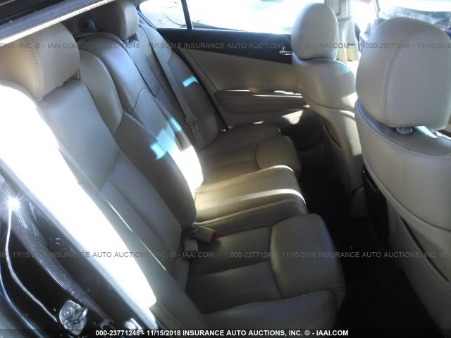 1N4AA5AP5BC861076 - 2011 NISSAN MAXIMA S/SV BLACK photo 8