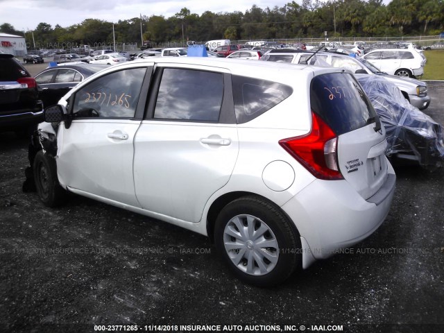 3N1CE2CP4EL429139 - 2014 NISSAN VERSA NOTE S/S PLUS/SV/SL WHITE photo 3