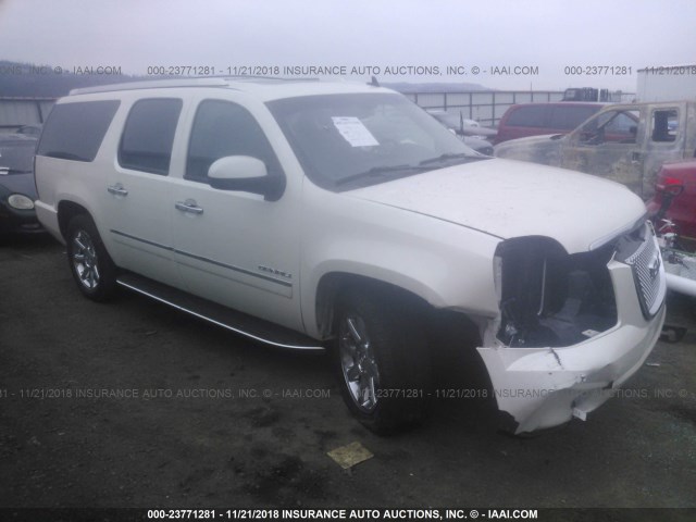 1GKS2MEF6DR232101 - 2013 GMC YUKON XL DENALI WHITE photo 1