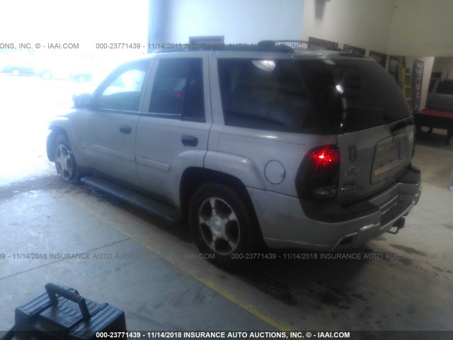 1GNDT13S772255780 - 2007 CHEVROLET TRAILBLAZER LS/LT TAN photo 3