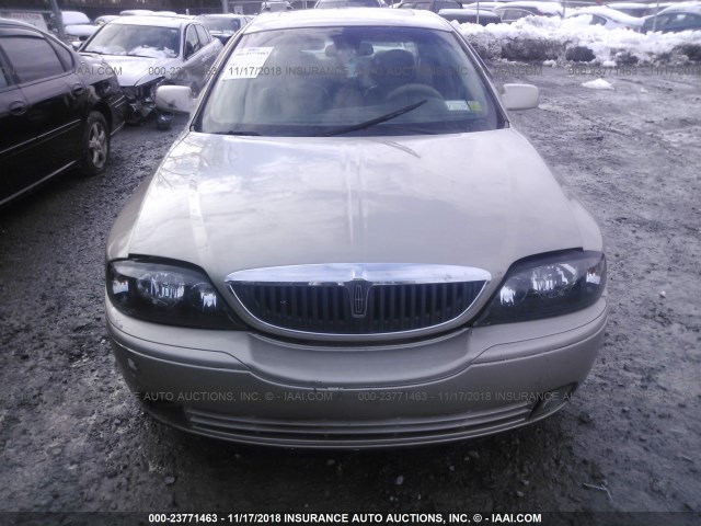 1LNHM87A55Y609058 - 2005 LINCOLN LS TAN photo 6