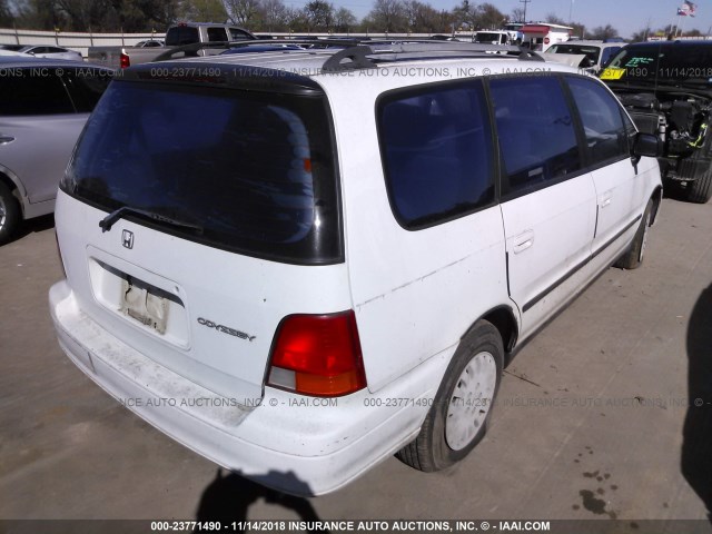 JHMRA1846SC026331 - 1995 HONDA ODYSSEY LX/EX WHITE photo 4