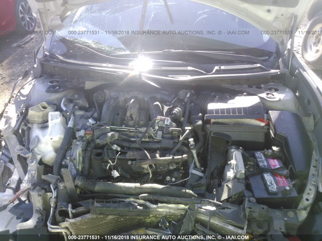 1N4AA51E89C805688 - 2009 NISSAN MAXIMA S/SV SILVER photo 10