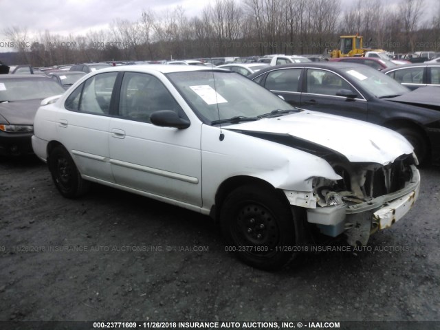 3N1CB51D45L540910 - 2005 NISSAN SENTRA 1.8/1.8S WHITE photo 1