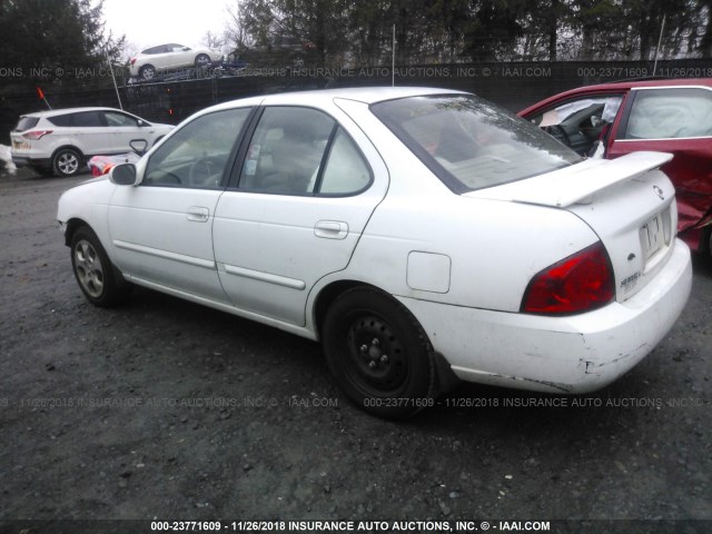 3N1CB51D45L540910 - 2005 NISSAN SENTRA 1.8/1.8S WHITE photo 3