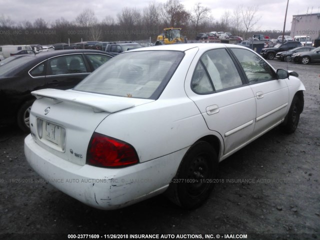 3N1CB51D45L540910 - 2005 NISSAN SENTRA 1.8/1.8S WHITE photo 4